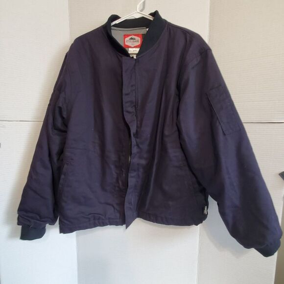 Old Navy Other - Steelguard Pro FR Jacket MEDR Navy Insulated Flame‎ Resistant Work Coat